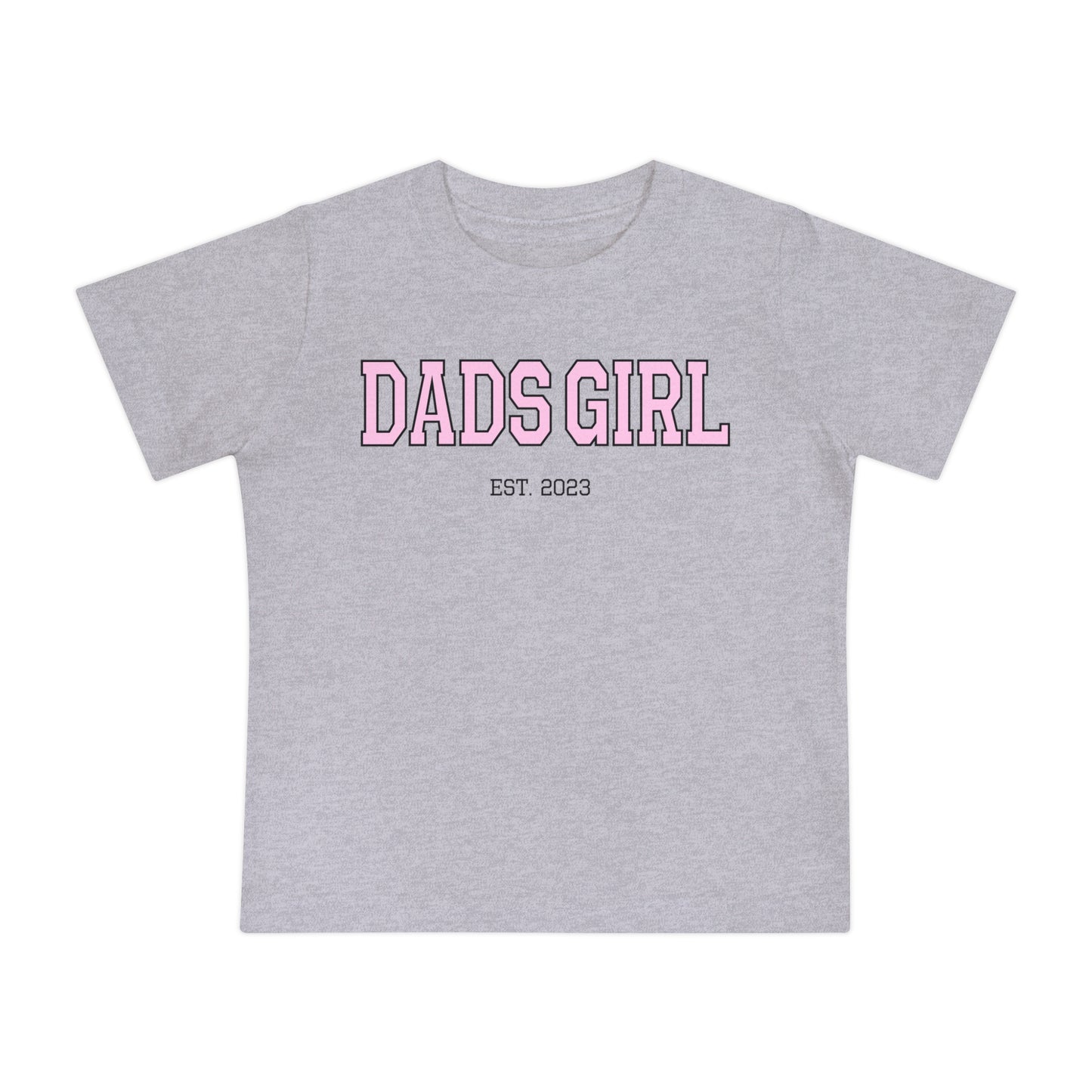 Baby Short Sleeve T-Shirt Dads Girl 2023