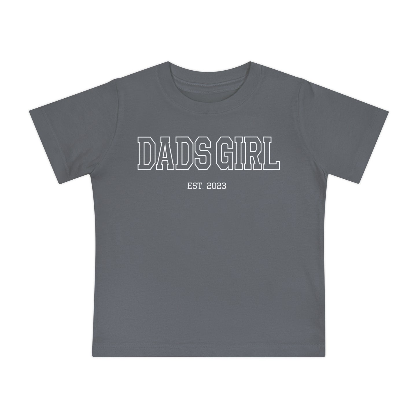 Baby Short Sleeve T-Shirt Dads Girl 2023