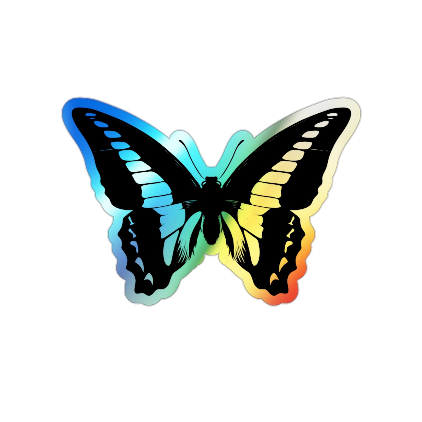 Holographic Butterfly Sticker #2