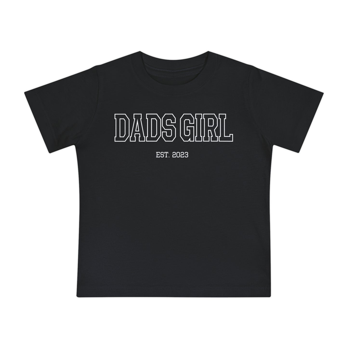 Baby Short Sleeve T-Shirt Dads Girl 2023