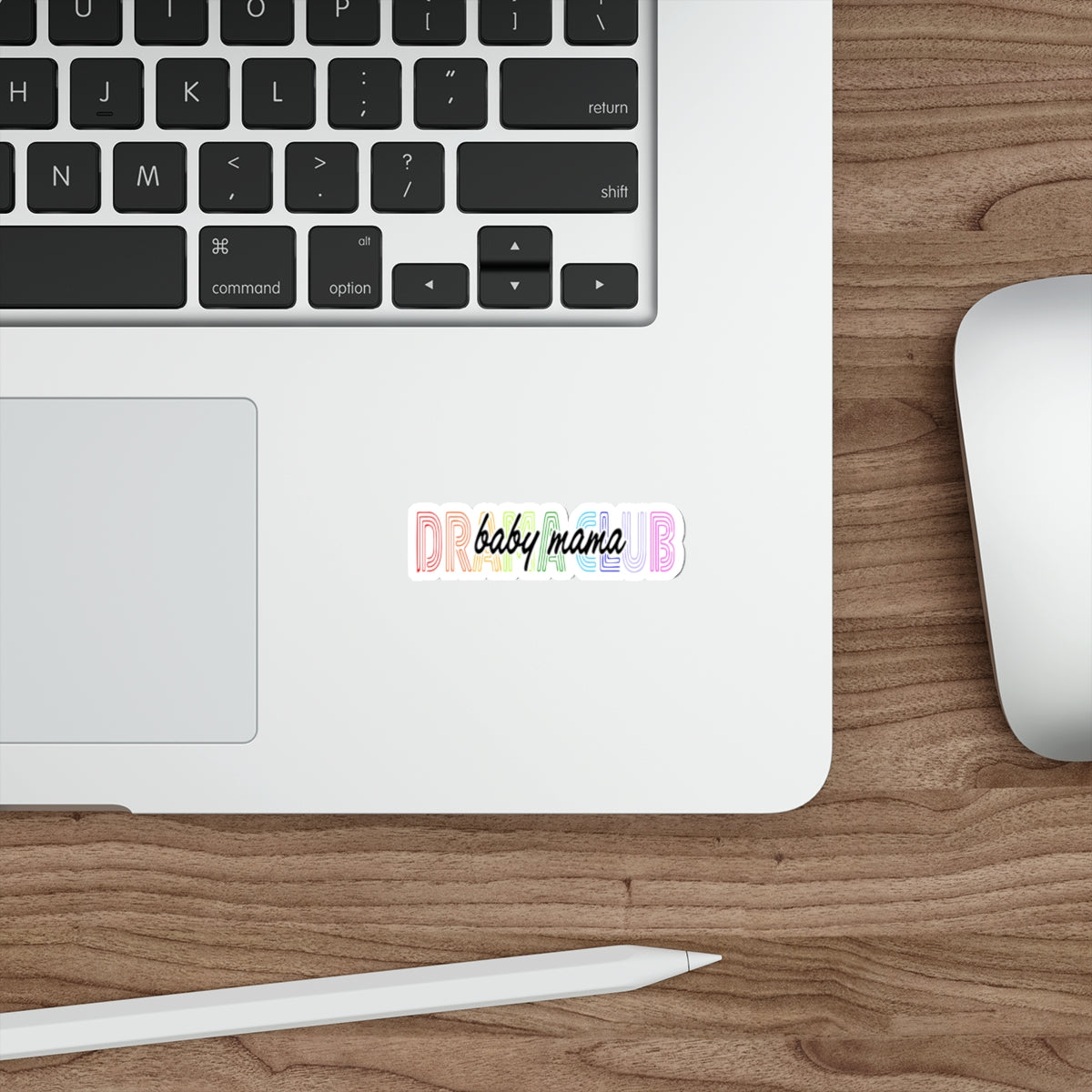 Baby Mama Drama Club Rainbow Sticker