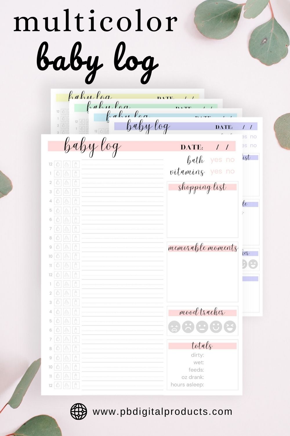 Baby Habit Tracker PDF