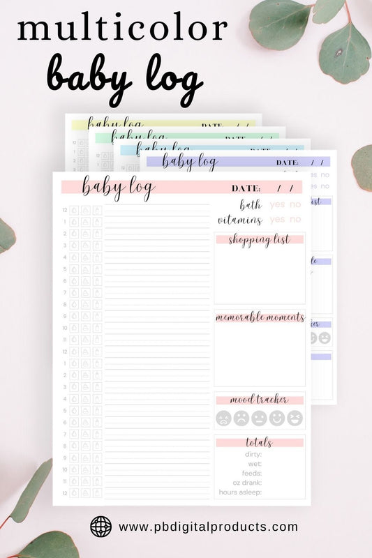 Baby Habit Tracker PDF